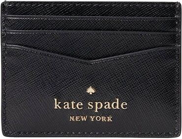 сумка для удочек: Кардхолдер Kate Spade! В наличии из США! Металлический логотип;