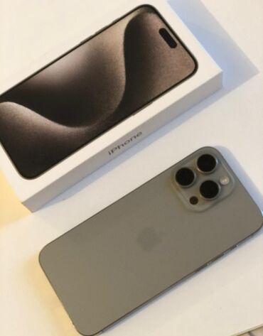 iphone x işlənmiş: IPhone 15 Pro Max, 512 GB, Natural Titanium