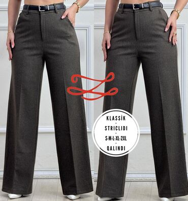 Qadın şalvarları: Şalvar, Zara, rəng - Qara — 7