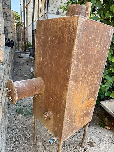 qazanlı buxar utusu: Metal qazan və baca istilik sistemləri üçün nəzərdə tutulmuşdur. Qazan — 4