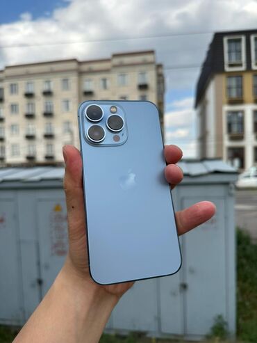 Apple iPhone: IPhone 13 Pro, Б/у, 256 ГБ, Синий, 84 %