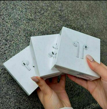 Наушники: Вакуумные, Apple, Новый, Беспроводные (Bluetooth), Классические — 6