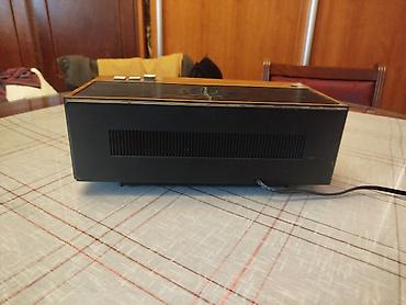 digitalni led sat: Retro stari radio Junior flip budilnik vintage. Nepoznato stanje — 6