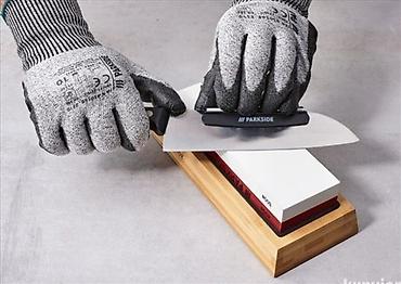 Ostali pribor i dodaci za alate: PARKSIDE dvostrani kamen za oštrenje noževa sa postoljem - — 11