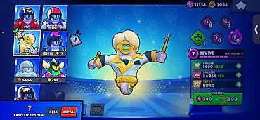 Digər: Brawl Stars oyun hesabı - Kupa: 12,298 Savaşçılar: 55/100 - Hesabda — 19