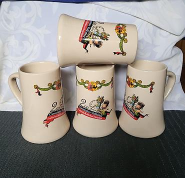 Čaše: Krigle nove za pivo.Nemacka 2018god. Nemacke nove krigle za pivo — 1