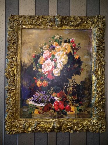 Şəkillər, tablolar: Resm,ketan,akril,65/75 — 2