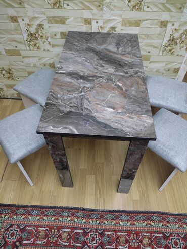 metbex stolari: Кухонный стол, Новый, Нераскладной, Прямоугольный стол, Азербайджан