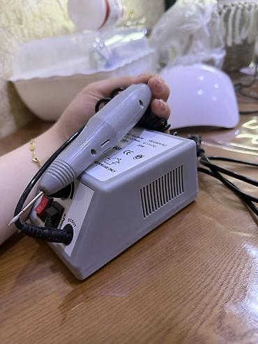 Gözəllik və estetika avadanlığı: Manikür frez aparatı və UV/LED dırnaq lampası seti Tərkib: - Elektrik — 4