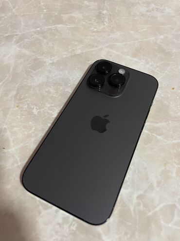 телефоны реплика: IPhone 14 Pro, Колдонулган, 256 ГБ, Black Titanium, Заряддоочу түзүлүш, Коргоочу айнек, Каптама, 90 %