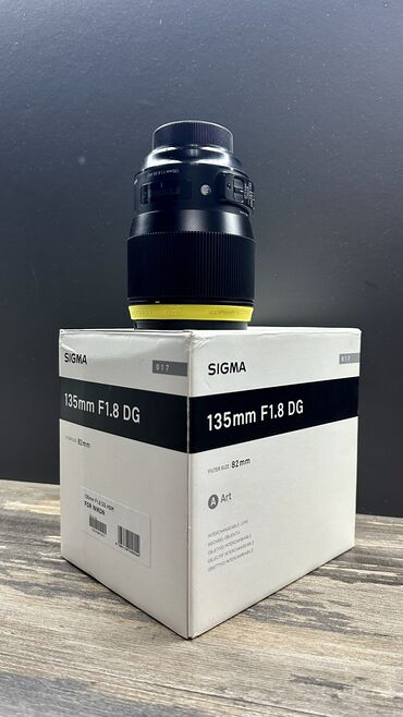 объектив 18 55: Sigma art 135mm f/1.8 DG - 650$ (55 000 сом) Полный комплект. Б/У