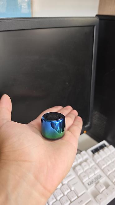 Kompüter aksesuarları: Mini Wireless Speaker + telefon hədiyyə! Məhsul: Kompakt simsiz — 4