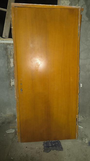 qapi taxta: Ağac qapılar – 2 ədəd - Material: taxta/şpon örtüklü - Rəng: açıq — 3