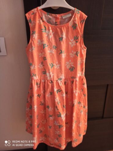 lg p713: Детское платье Lc Waikiki, цвет - Оранжевый