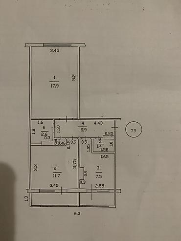 Продажа квартир: 2 комнаты, 58 м², 1000 мелочей 106 серия улучшенная, 9 этаж, Свежий ремонт — 6