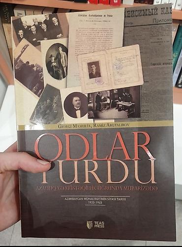 Odlar yurdu tarixi elmi bir kitabdır. Tamamilə təzədir Səhifələrində