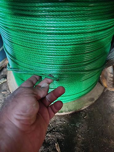 Parnik Bağçılıq Bağcılıq üçün Polad tros halatlar - Material: yüksək