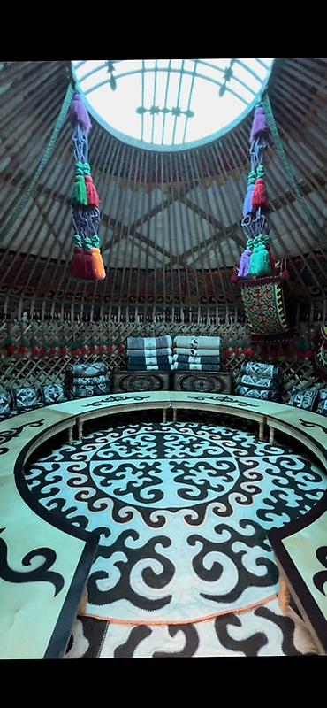 Аренда юрт: Аренда юрты, Каркас Деревянный, 85 баш, С полом — 4