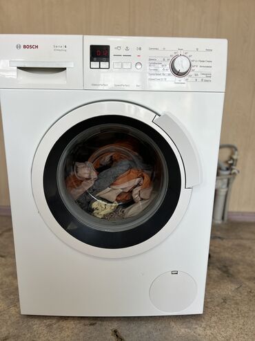 покрасочная камера: Кир жуучу машина Bosch, Колдонулган, Автомат, 6 кг чейин, Компакттуу