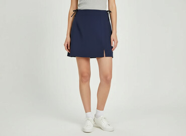 spódnica w czerwoną kratę allegro: Women`s skirt, size S
