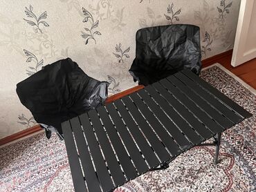 для пляжа: Продается складной стол со стульчиками (4), очень удобная вещь на