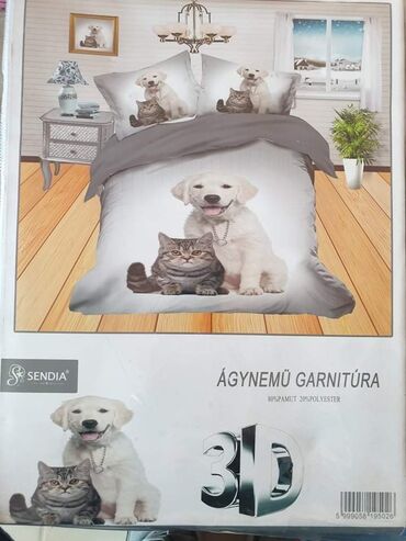 Posteljina: Posteljine iz 7 delova Čaršaf-220*240 Jorganska navlaka-2x140*200 — 2