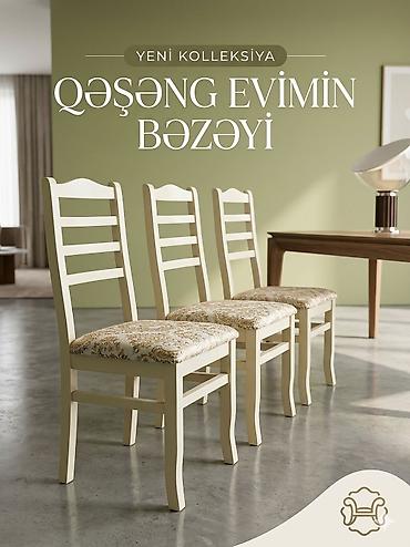 kafe stul: Mətbəx üçün, Yeni, Qatlanmayan, Stul — 2