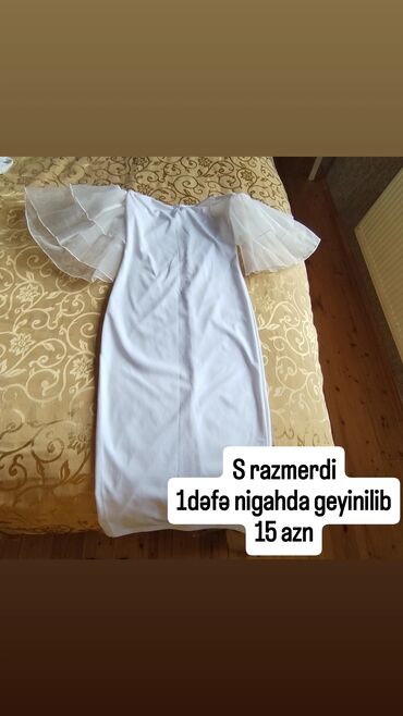 Ziyafət donları: 1dəfə geyinilib razrezidə var