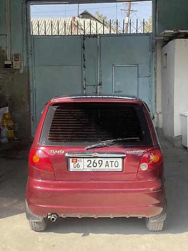 Daewoo Matiz: 2007 г., 0.8 л, Механика, Бензин, Хэтчбэк at lalafo.kg Daewoo Matiz: 2007 г., 0.8 л, Механика, Бензин, Хэтчбэк
