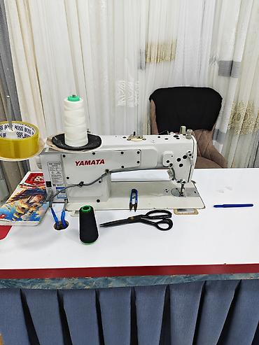 Tikiş maşınları: Tikiş maşını Yamata, İşlənmiş,Elektromexaniki, 1 saplı — 1