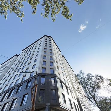 квартира слается: 3 комнаты, 118 м², Элитка, 12 этаж, ПСО (под самоотделку) — 3
