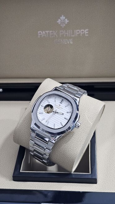 tək qaş brilliant üzük: Новый, Наручные часы, Patek Phillipe, цвет - Белый