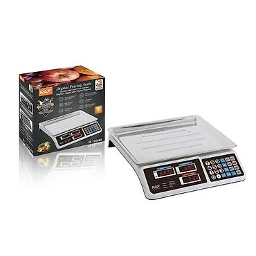 Elektron tərəzilər: №: 9733 Məhsulun adı: Mətbəx tərəzisi RAF R.10040 40 kq LCD displey — 1