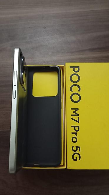11 telefon: Poco M7 Pro 5G, 256 GB, rəng - Gümüşü, Face ID, Barmaq izi — 3