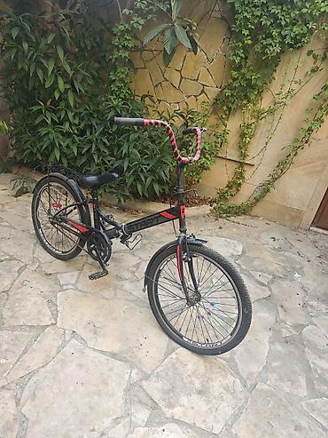 Спорт и хобби: Şəhər/şosse tipi velosiped - Rəng: qara, qırmızı vurğular - Çərçivə — 2