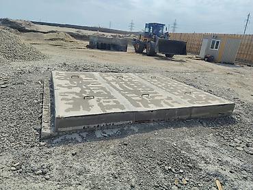 direkisyon seti: 3 ədəd (1.17m*3m*0.2m) ölçülərdə beton lövhələr iç setkası 16 lıq — 2