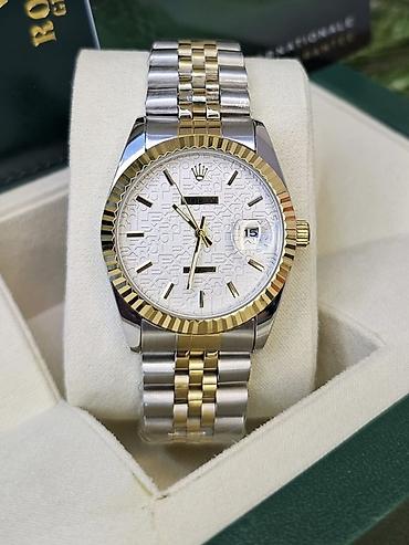 saat alan: Yeni, Qol saatı, Rolex, rəng - Qızılı — 3