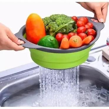 tupperware majstor za njoke: Kuhinjske silikonske sklopive cediljke 2/1 JM-611 NOVO. OPIS — 6