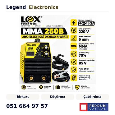 kreditle drel: Elan başlığı: Qaynaq aparatı LOXX MMA-250B metal üçün 220 W Qaynaq — 1