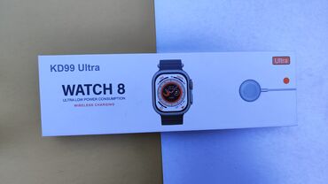 смарт часы и наушники: Apple watch 8 ultra 🍏 Подключается на ios/android ✅ Батарея на 2-3 дня