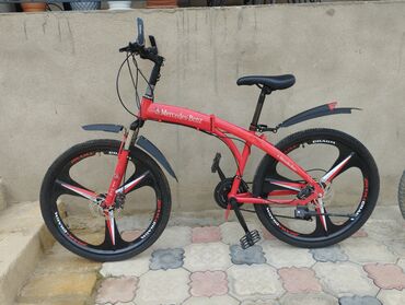 barter velosiped: Şəhər velosipedi 26", sürətlərin sayı: 10, Ünvandan götürmə