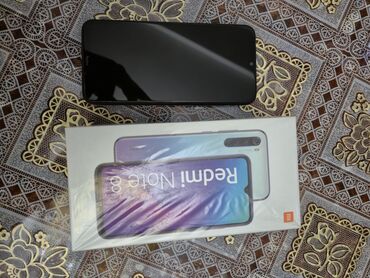 Xiaomi: Xiaomi Redmi Note 8, 64 GB, rəng - Qara, 
 Barmaq izi, İki sim kartlı, Face ID