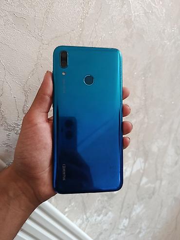 telefon nomre: Huawei Y7, 64 GB, rəng - Göy, Sensor, İki sim kartlı — 1