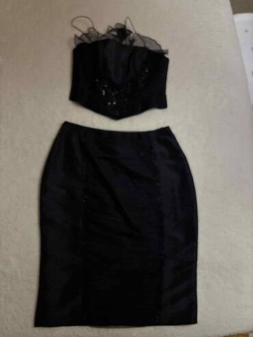 Kompleti: M, Jednobojni, bоја - Crna — 4