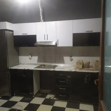 Sifarişlə mətbəx mebeli: Sifarişlə mətbəx dəsti, Özü çəkən petlələr, Mat laminat, Kredit yoxdur, Pulsuz çatdırılma — 6