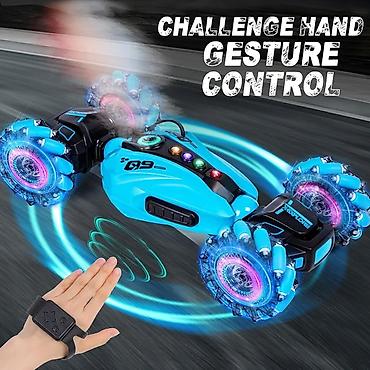 Oyuncaqlar: Stunt Car Q9 uzaqdan idarə olunan kaskadyor maşını tüstülü - 2.4G — 5
