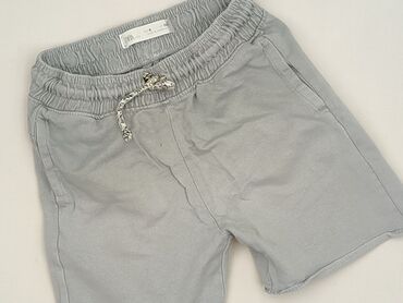 woskowane spodnie bezowe: Shorts, Zara, 5-6 years, 110/116, condition - Very good