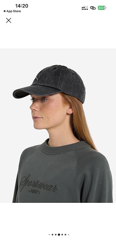 бейсболка кожаная мужская купить: Бейсболка Puma, темно-серый деним (варенка). Оригинал. Унисекс — 7