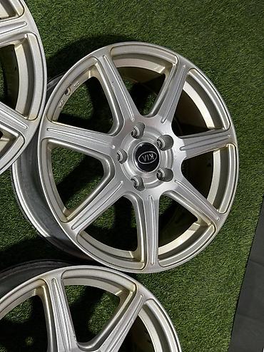 Диски: Литые Диски R 17 Kia, Комплект, отверстий - 5, Б/у — 8