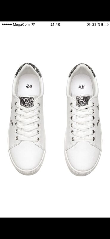 обувь белая: Новые кеды h&m размер 40
2500